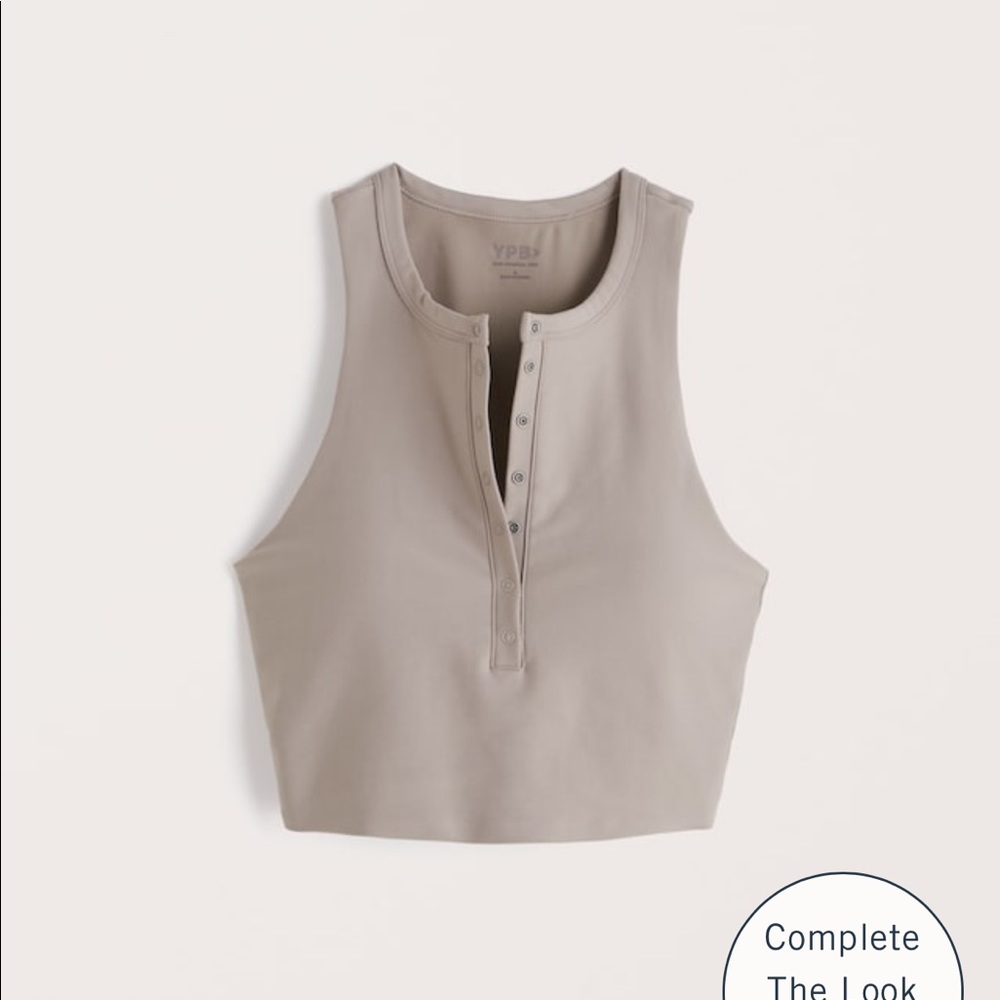 NWT YPB tan activewear top